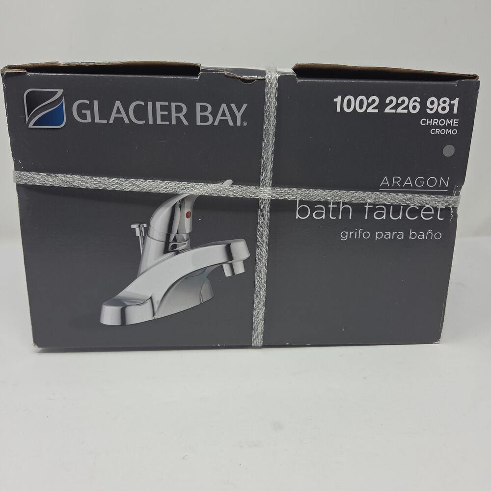 Glacier Bay Bath Faucet Aragon 1002 226 981 Chrome